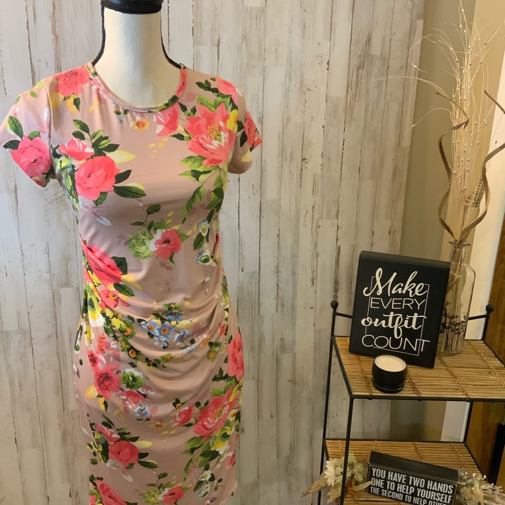My Bump floral dress. Two sizes available. S and L